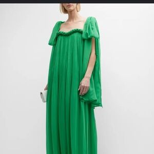 Camilla Sleeveless Draped Trapeze Gown